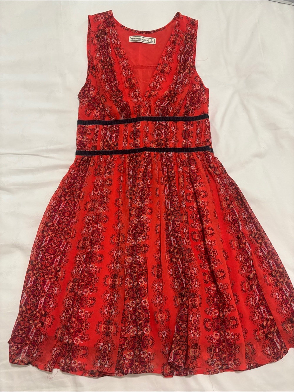 Abercrombie & Fitch Red Dress